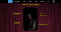 Desktop Screenshot of anthonyarizaga.com